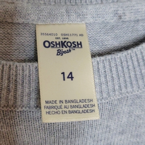 Oshkosh B'gosh Unicorn Sweater 🦄 Size 14 - Picture 5 of 7